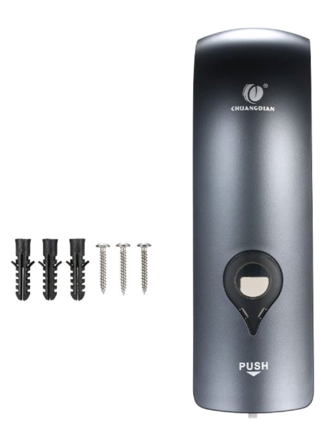 CHUANGDIAN Single-Head Wall Mounted Soap Dispenser Kit Grey 300ml  - Image 1