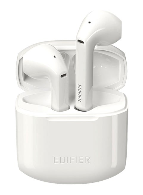 TWS 200 Truly Wireless Bluetooth In Ear Earbuds with Mic White