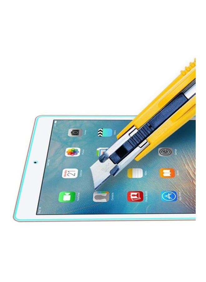 موز لاصقة حماية للشاشة مصنوعة من الزجاج المقوّى لجهاز أبل آيباد إير 2 شفاف - Image 3