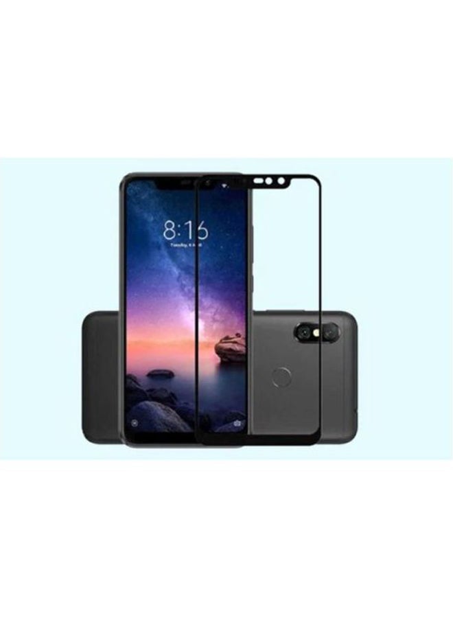 Muzz Tempered Glass Screen Protector For Redmi Note 6 Pro Black/Clear - Image 2