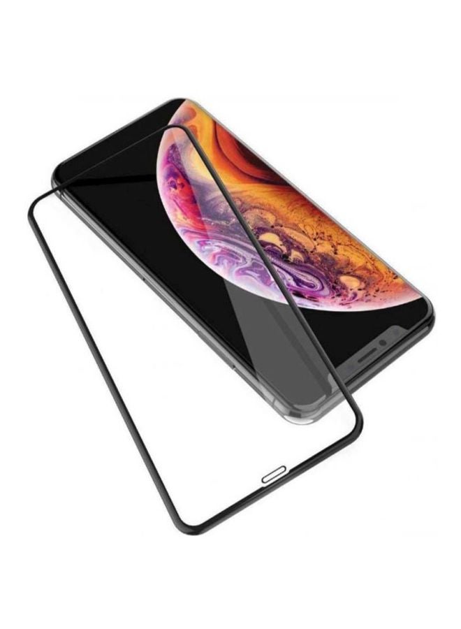 Muzz Tempered Glass Screen Protector For Apple iPhone XR Black/Clear - Image 3