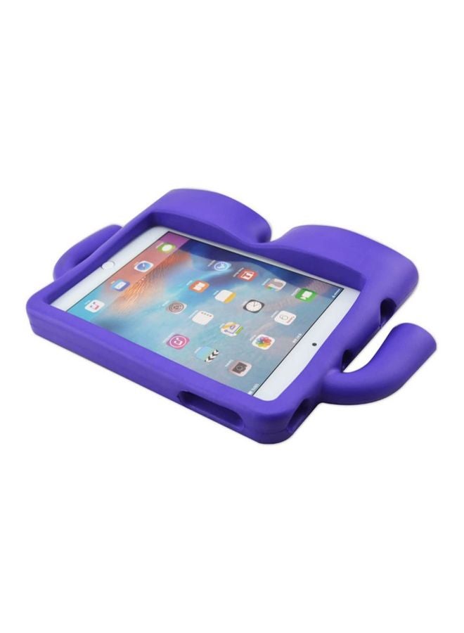 موز غطاء حماية واقٍ بمسند ومقبض ومقاوم للصدمات لجهاز أبل آي باد 2 3 4 أرجواني - Image 3