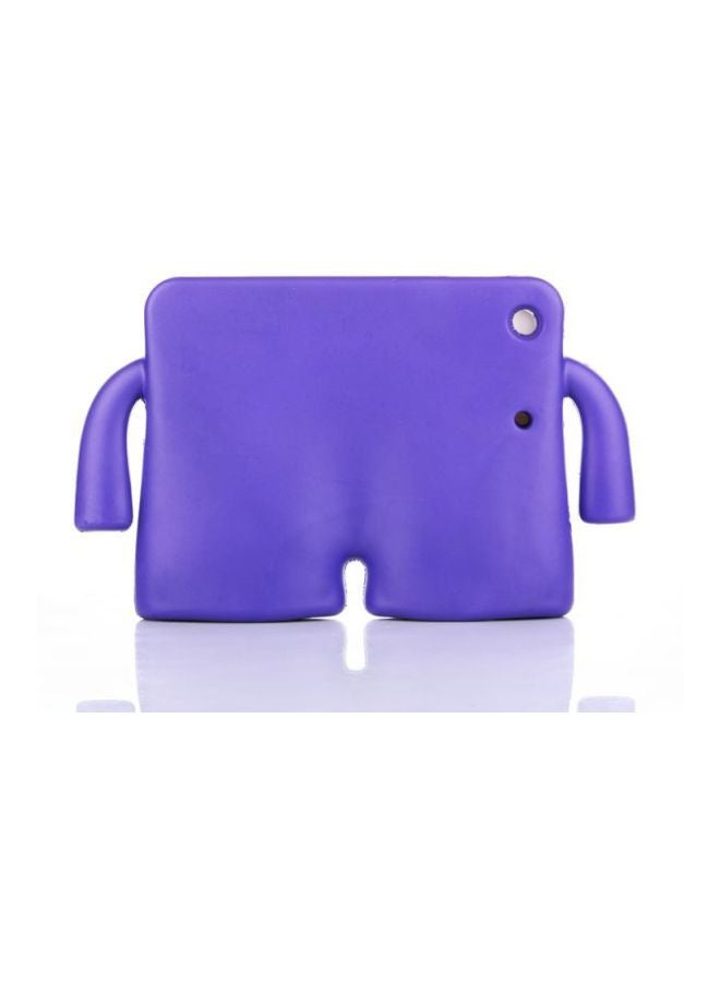 موز غطاء حماية واقٍ بمسند ومقبض ومقاوم للصدمات لجهاز أبل آي باد 2 3 4 أرجواني - Image 2