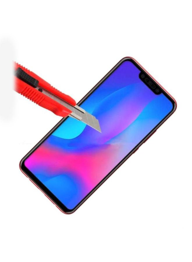 Muzz Tempered Glass Screen Protector For Huawei Nova 3i Black/Clear - Image 3