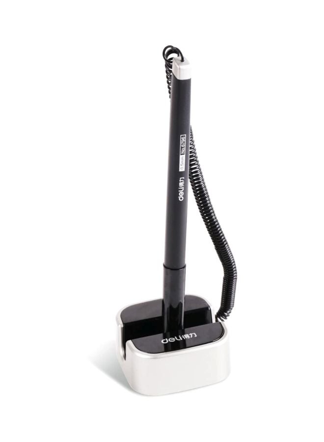 Deli Gel Ink Counter Pens Grey/White - Image 3