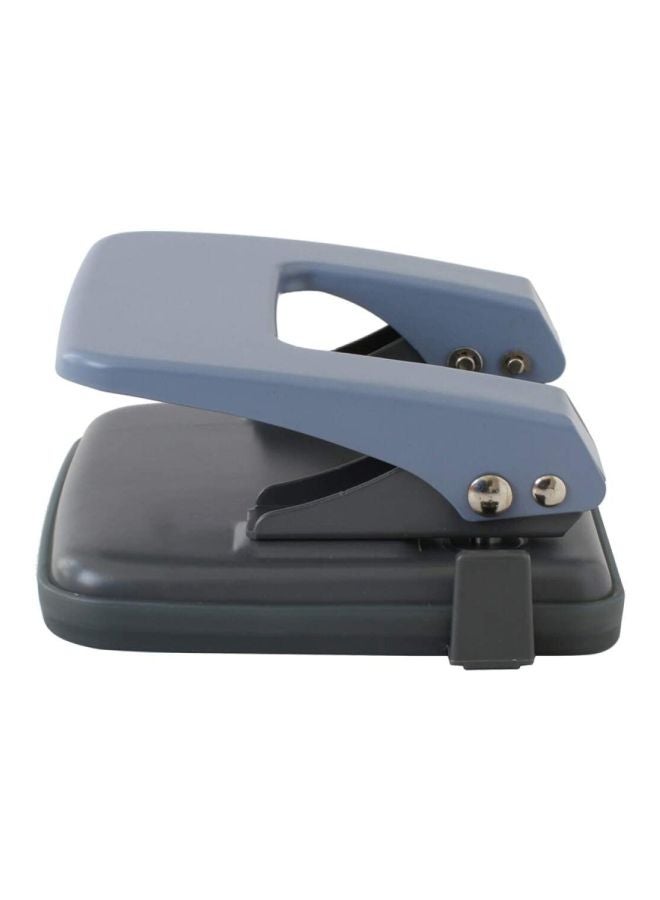 Deli 2-Hole Paper Punch Blue/ Black - Image 2