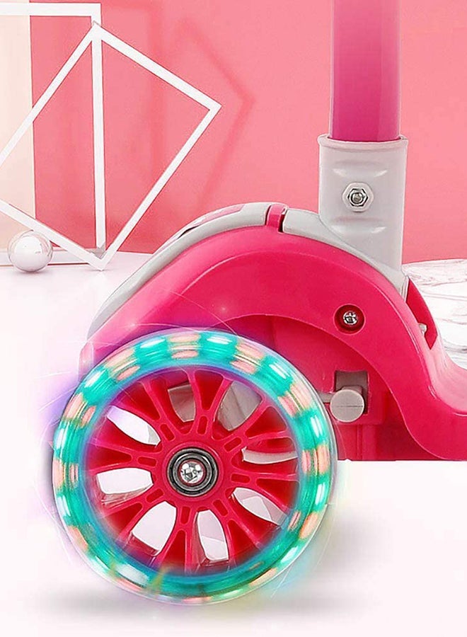 Cool Baby 3-Wheel Kick Scooter With Seat Pink - Image 3