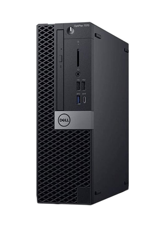 DELL - OptiPlex 7070 Tower PC With Core i7 Processor, 8GB RAM/500GB HDD/2GB AMD Radeon R5 430 Graphics Card Black - Image 1