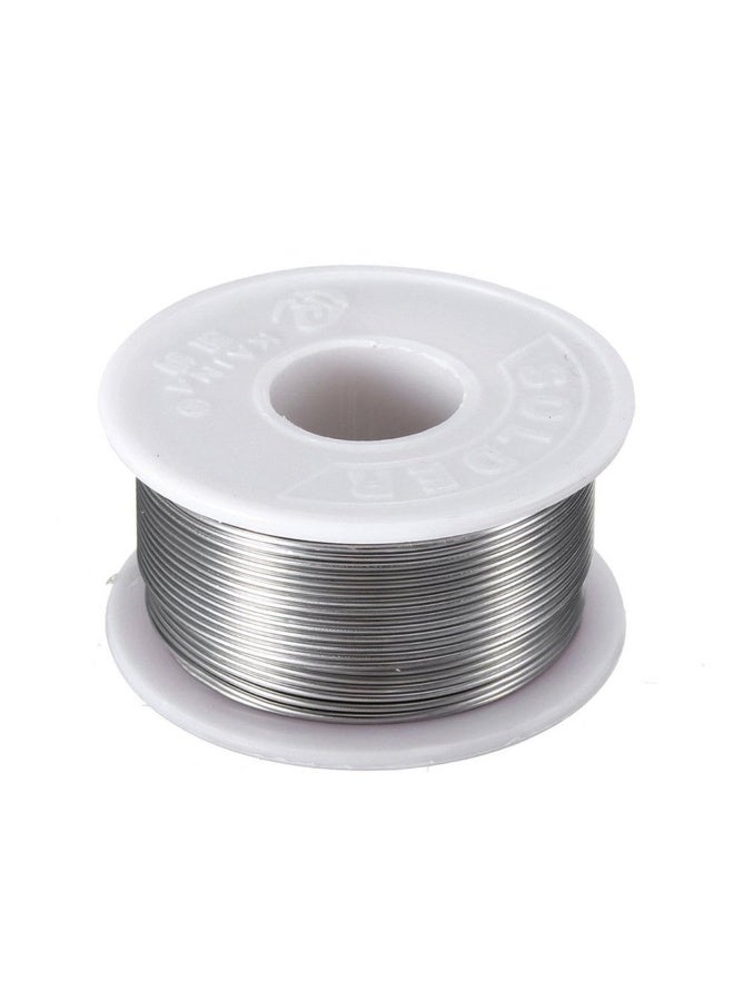 Rosin Core Flux Solder Welding Iron Wire Silver/White 1400mm  - Image 2