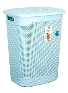 Raindrop Design Laundry Hamper Soft Green 57Liters