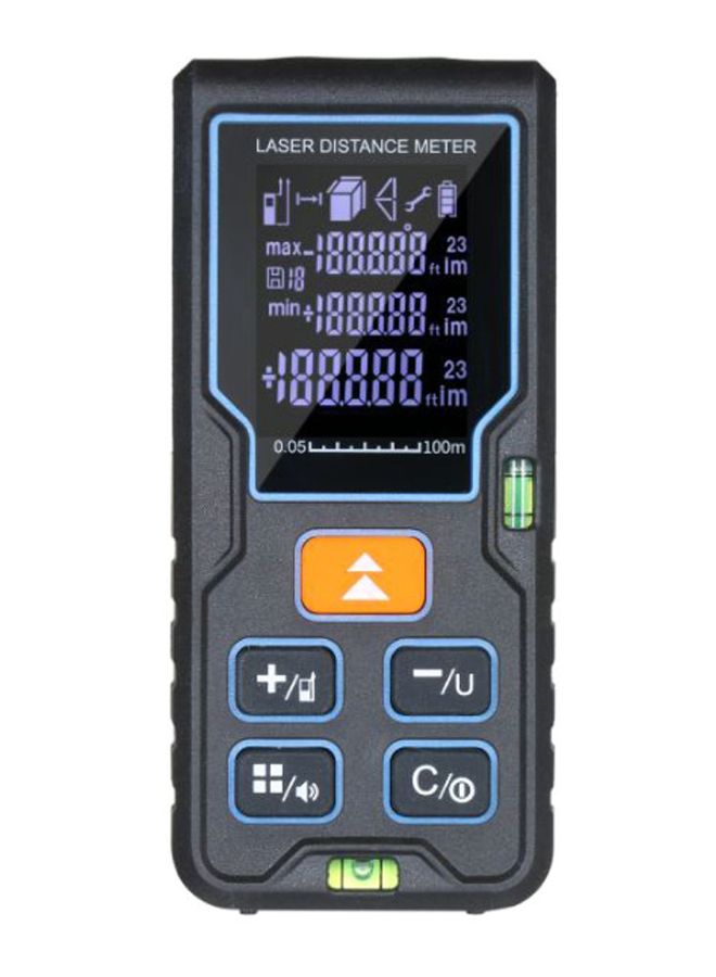 Handheld Laser Distance Measuring Equipment Black/Blue
