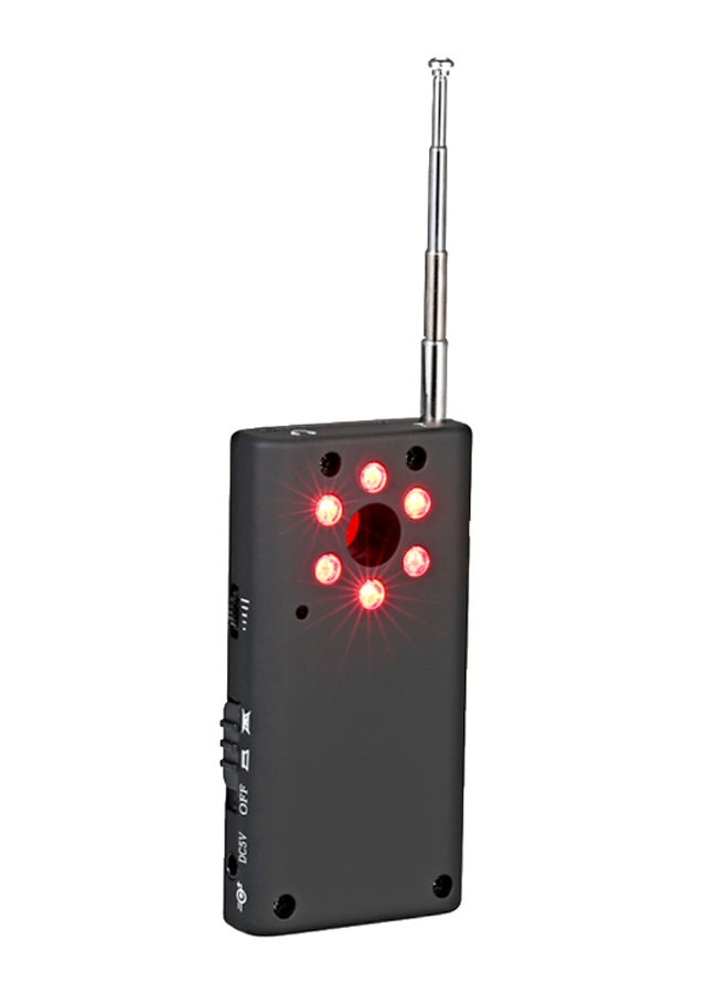 GPS Signal RF Tracker Hidden Camera And GSM Audio Bug Anti Detector Black/Red/Silver - Image 2