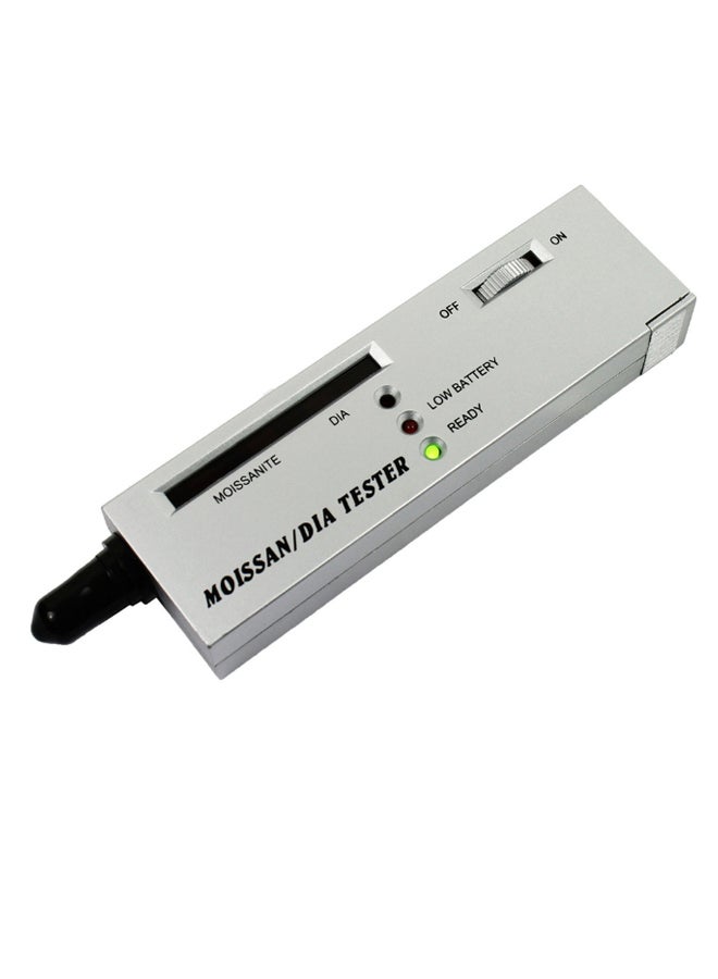 Professional LED Moissanite Diamond Tester Silver/Black - Image 2