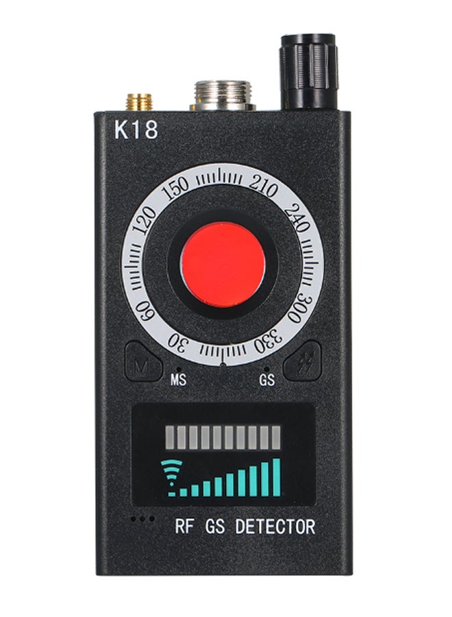 Generic K18 Camera GSM Audio Bug Anti-Spy Detector Black/Red/Silver  - Image 2