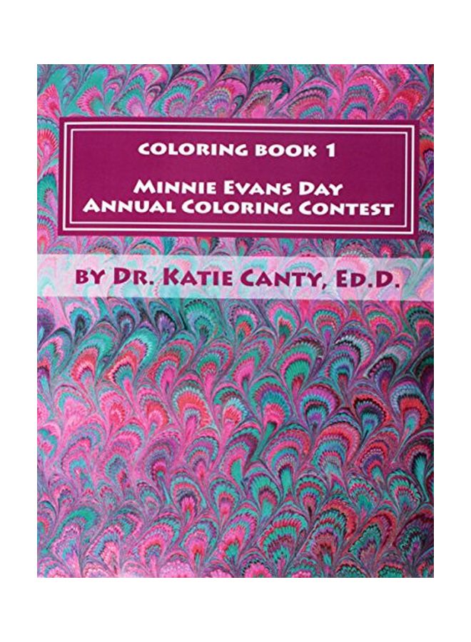 null - Coloring Book 1 Minnie Evans Day Annual Coloring Contest paperback english - 27-Jan-16 - Image 1