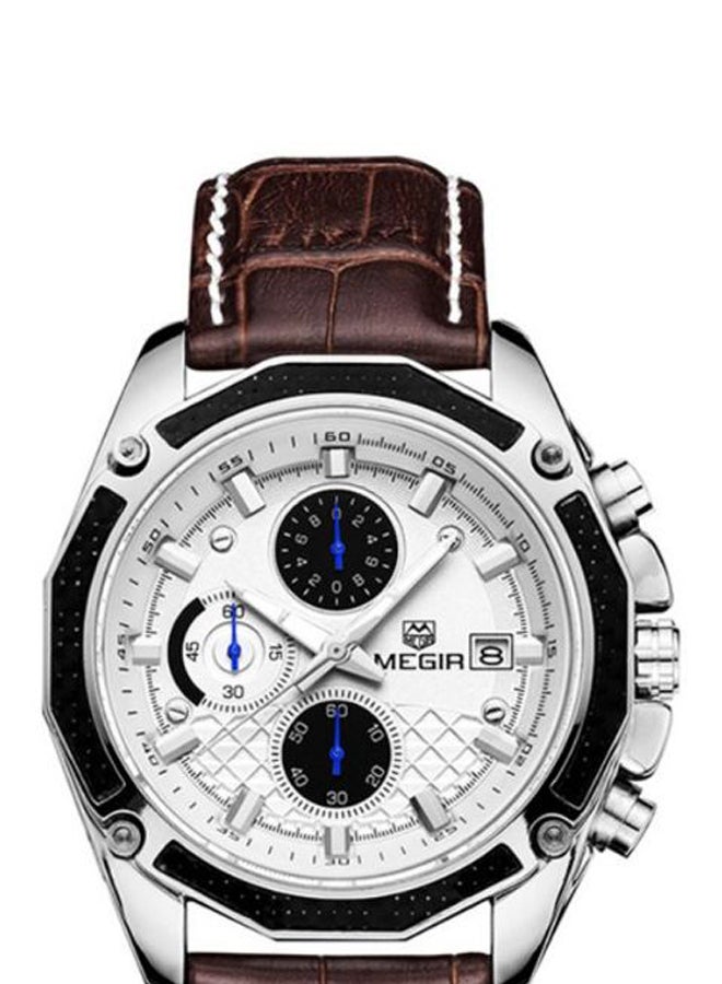 ميجر ساعة يد كاجوال بعقارب طراز SW0153 men - Image 4