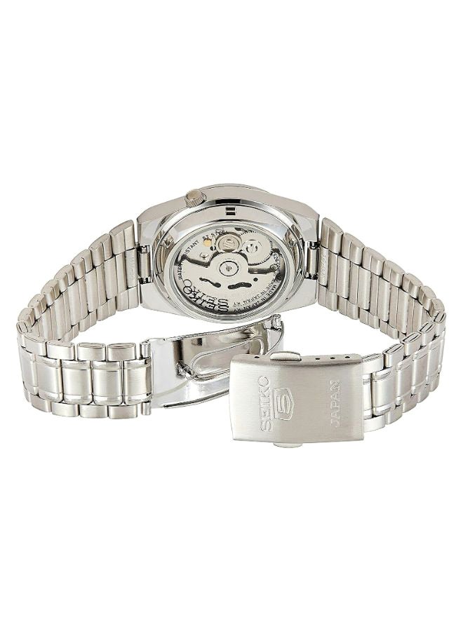 Seiko - Men's Casual Round Shape Stainless Steel Analog Wrist Watch - Silver - SNK063J_5 - Image 1