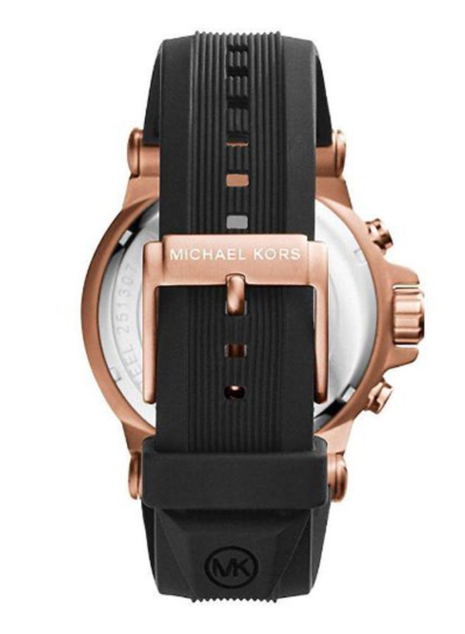 Michael Kors Men's Silicone Chronograph Wrist Watch MK8184 - Image 2