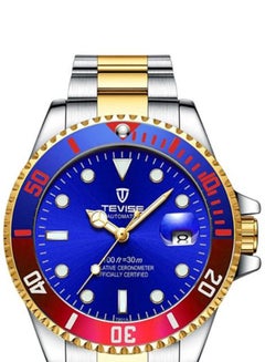 Tevise Men's Stainless Steel Analog Watch T801 quartz SGBL  - Image 3