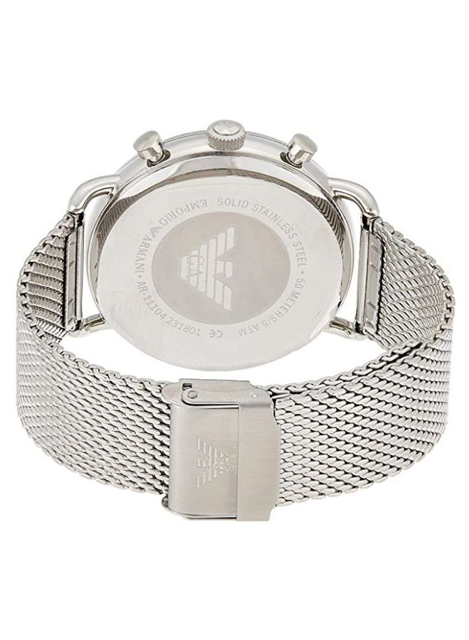 EMPORIO ARMANI - Men's Water Resistant Metal Chronograph Watch AR11104 - Image 1