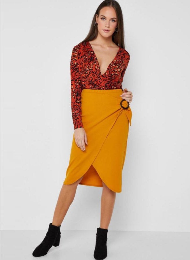 Leopard Printed Top Multicolour