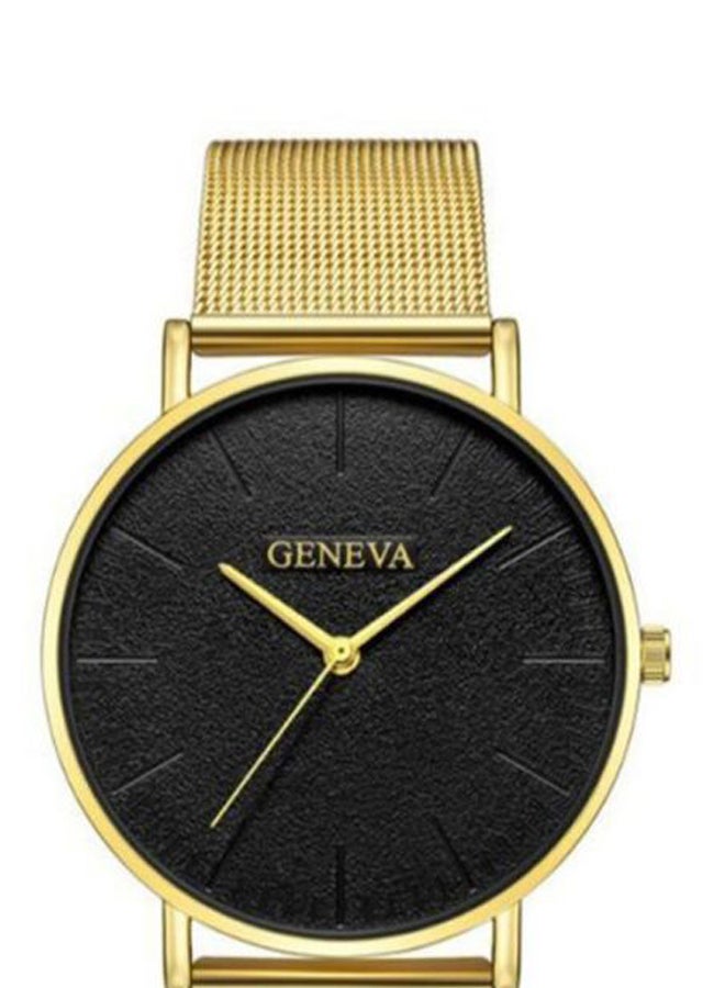 Geneva Men's Casual Waterproof Ultra Thin Band Quartz Watch NNSB03706760 - Image 2