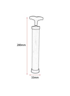 Generic Compact Storage Bag Hand Vacuum Pump Multicolour 280 x 33mm  - Image 2