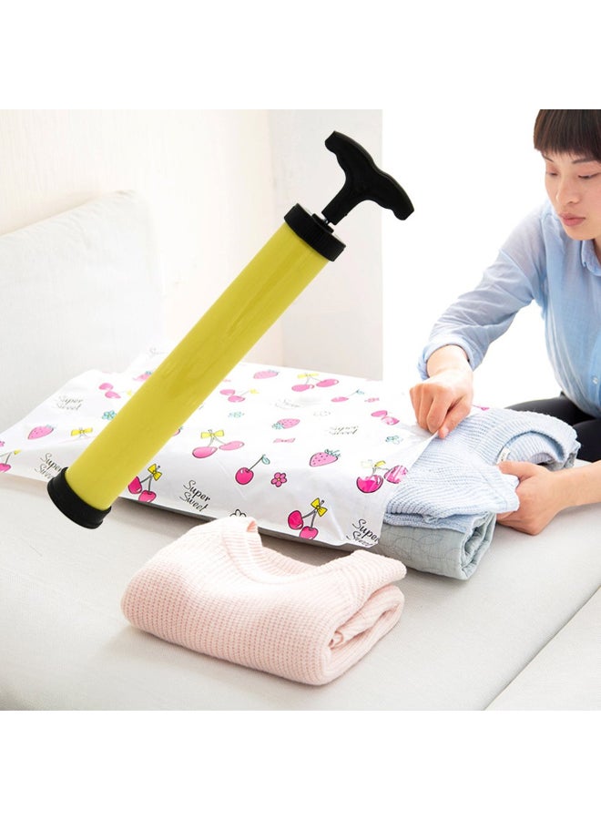 Generic Compact Storage Bag Hand Vacuum Pump Multicolour 280 x 33mm  - Image 3