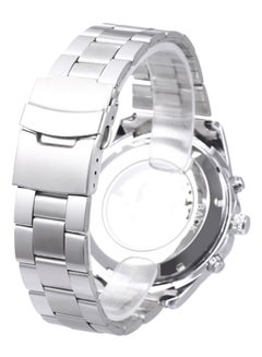 Men's Luminous Pointer Stainless Steel Chronograph Watch W050 - 49 mm - Silver - v1594096867/N13529923A_2