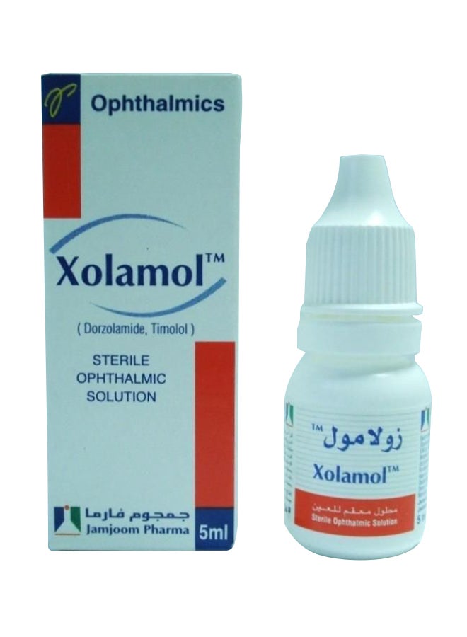 Xolamol Sterile Ophthalmic Eye Drops - 5 ml 