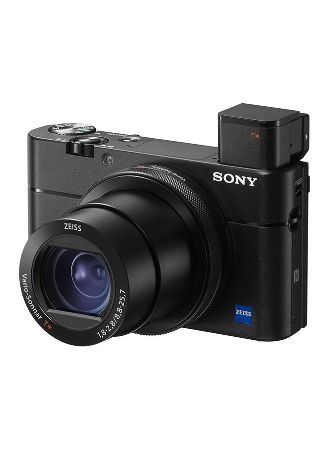 Sony - Cyber-shot DSC-RX100 V Point And Shoot Camera 20.1MP 2.9x Zoom With Tilt LCD Screen, Built-In Wi-Fi NFC - Image 1