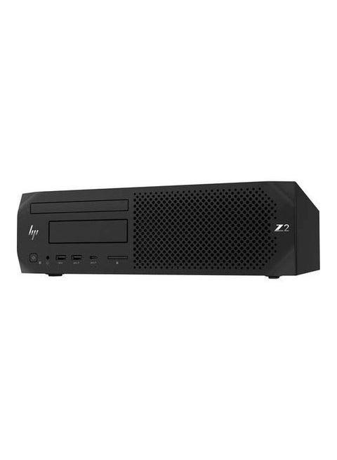 كمبيوتر رأسي Z2 G4 للعمل بحجم صغير/ معالج كور i7/ذاكرة رام 16 جيجابايت/محرك أقراص صلبة 512 جيجابايت/بطاقة رسومات إنتل 630 فائقة الوضوح أسود