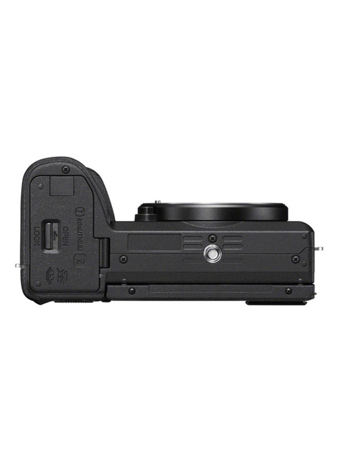 Sony - Alpha 6600 Mirrorless APS C Camera With 18 135 mm Zoom Lens and 0.02 sec. Fast AF, Real Time Eye AF For Human And Animal, 5 Axis In Body Optical Image Stabilisation, 4K HDR HLG, Black, ILCE-6600M - Image 1