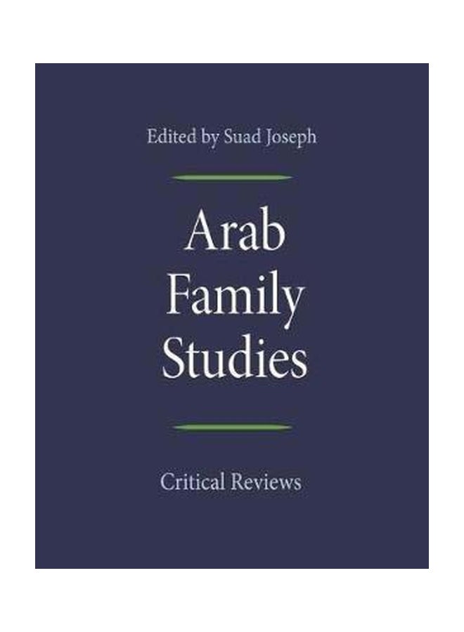 Arab Family Studies paperback english - 30-Jul-18 