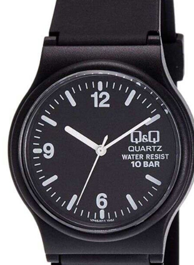 Q&Q Women's Water Resistant Rubber Analog Watch VP46 011 - Image 2