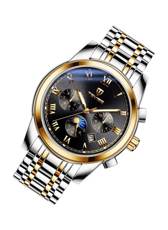 تيفيز ساعة يد كونوغراف من الإستانلس ستيل طراز T9005 men - Image 2