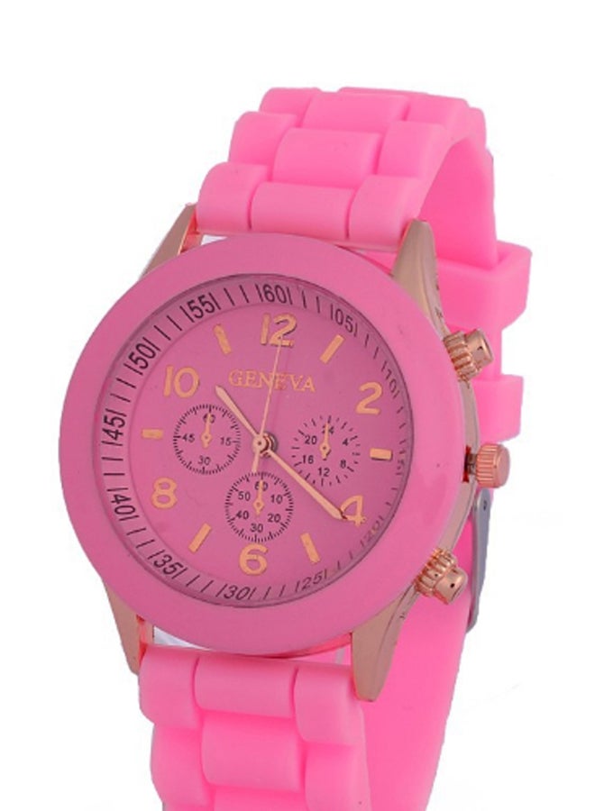 Geneva men Casual Silicone Quartz Analog Wrist Watch NNSB03703788 - Image 2