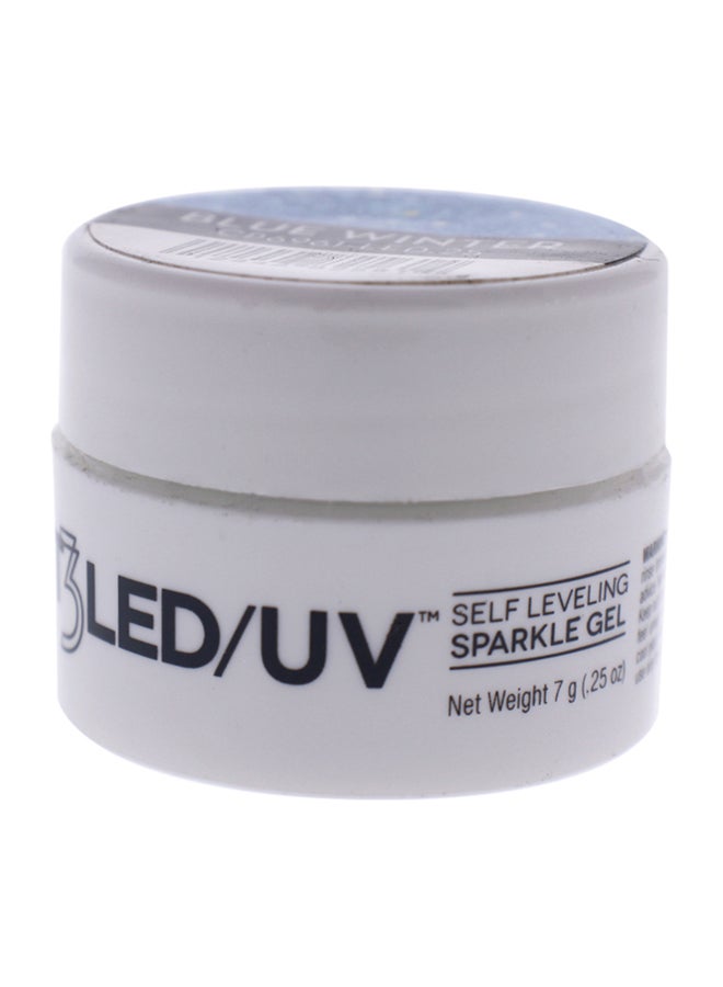 T3 Self Leveling Sparkle Gel Blue Winter