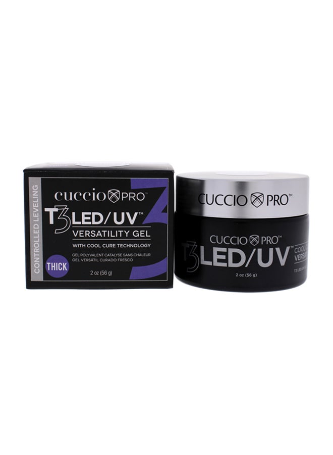 Cuccio Pro T3 Cool Cure Versatility Gel Controlled Leveling White 