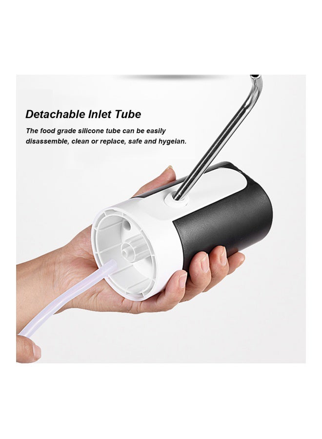 Portable Automatic Electric Water Pump H24193B Black/White - Image 4