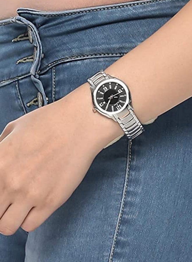 فيليب مورالي السويسرية ساعة يد بعقارب وسوار من الستانلس ستيل طراز M1322CRB للرجال - Image 4