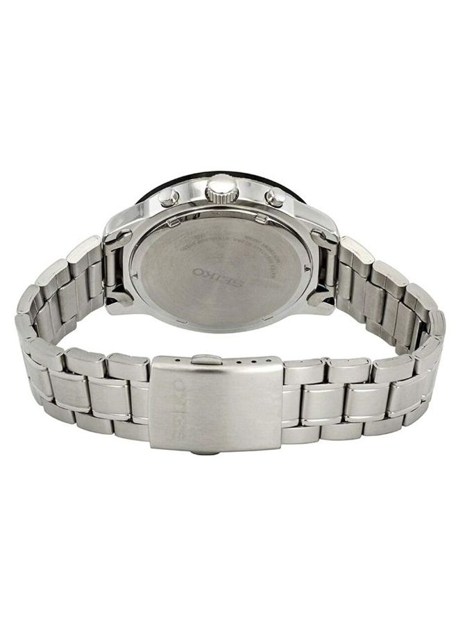 سيكو ساعة يد كرونوغراف مقاومة للماء بسوار من الستانلس ستيل men - Image 4