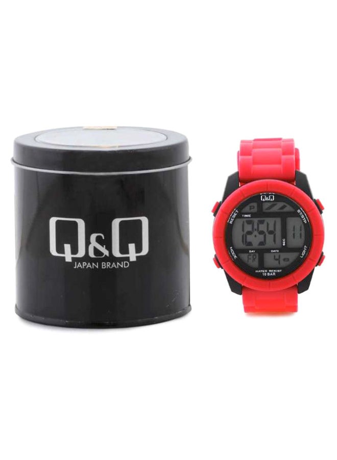 Women's Water Resistant Resin Digital Watch M123J009Y