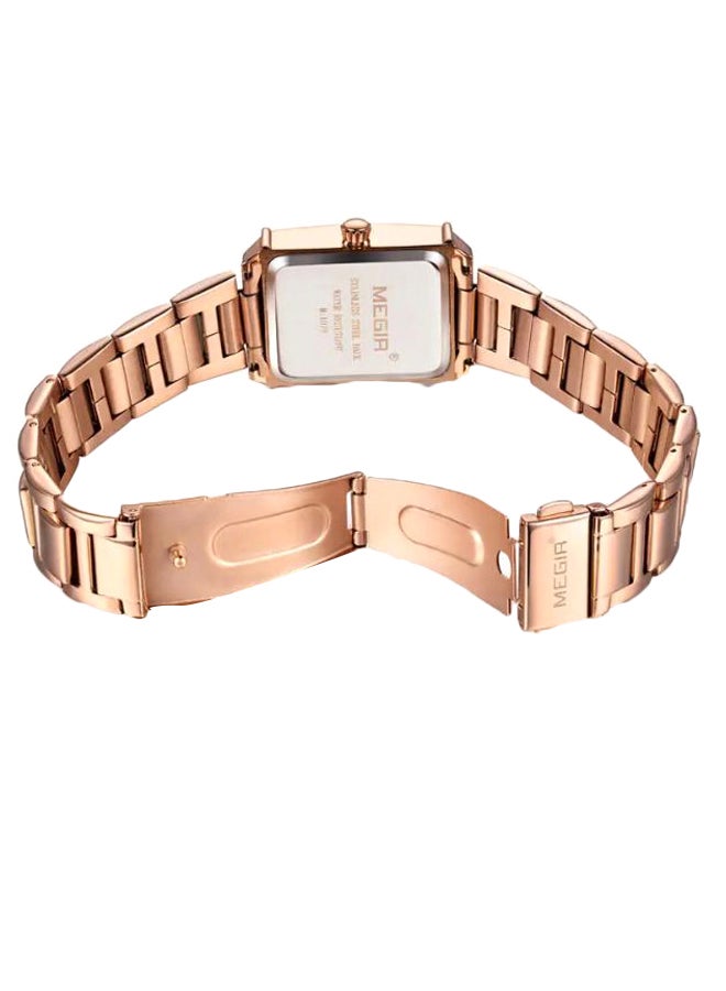 MEGIR women Water Resistant Stainless Steel Analog Watch 1079a - Image 2