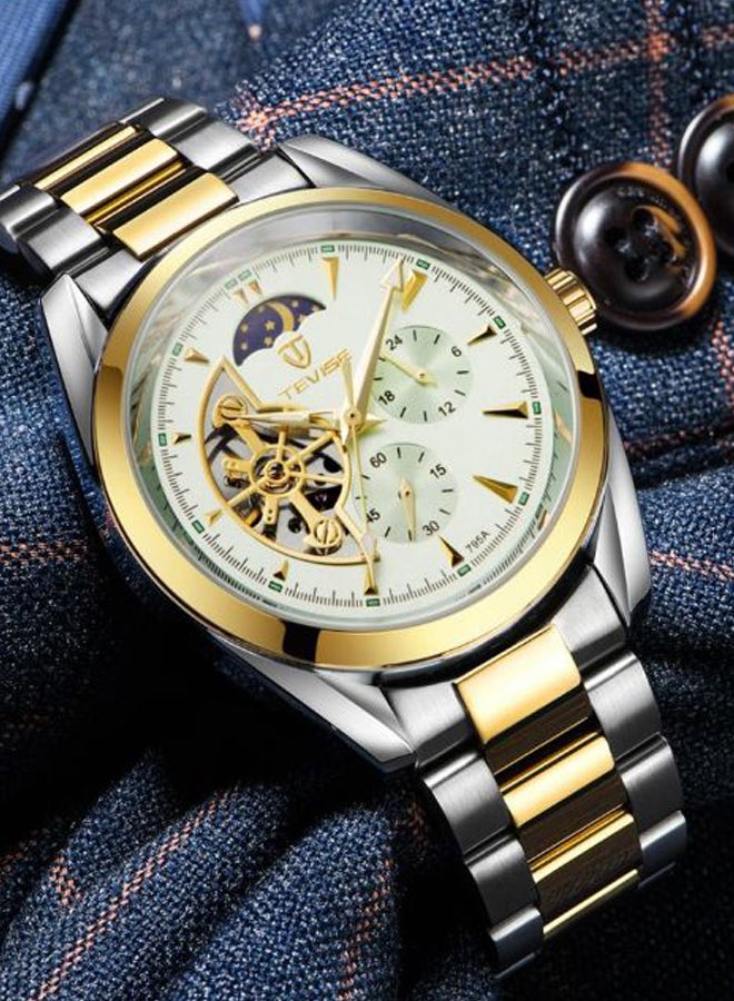 Tevise Men's Stainless Steel Chronograph Wrist Watch T795A - Image 2