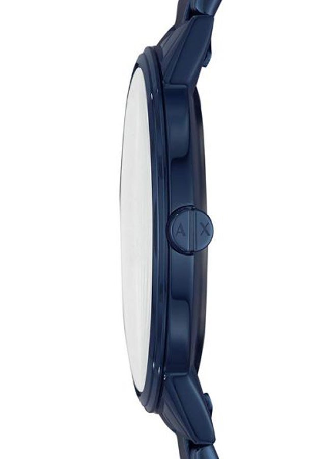 ارماني اكسشينج ساعة بسوار من الإستانلس ستيل ثري هاند طراز AX2702 men - Image 2