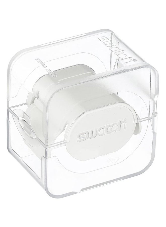 سواتش ساعة يد كرونوغراف بسوار من الإستانلس ستيل طراز YVS405GC للرجال - Image 3