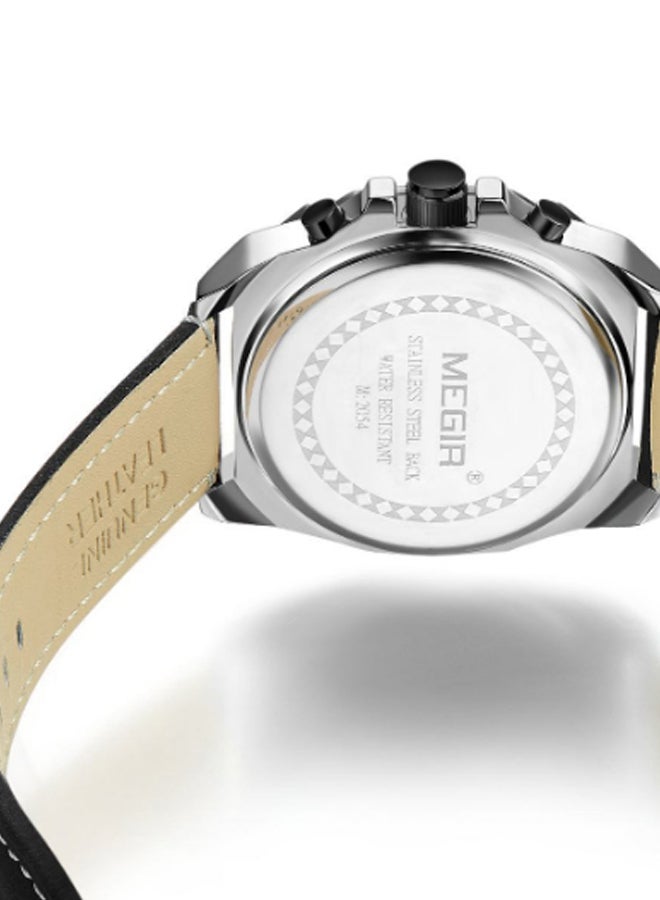 ميجر ساعة يد كرونوغراف بسوار من الجلد طراز ML2054GBK-1 للرجال - Image 2