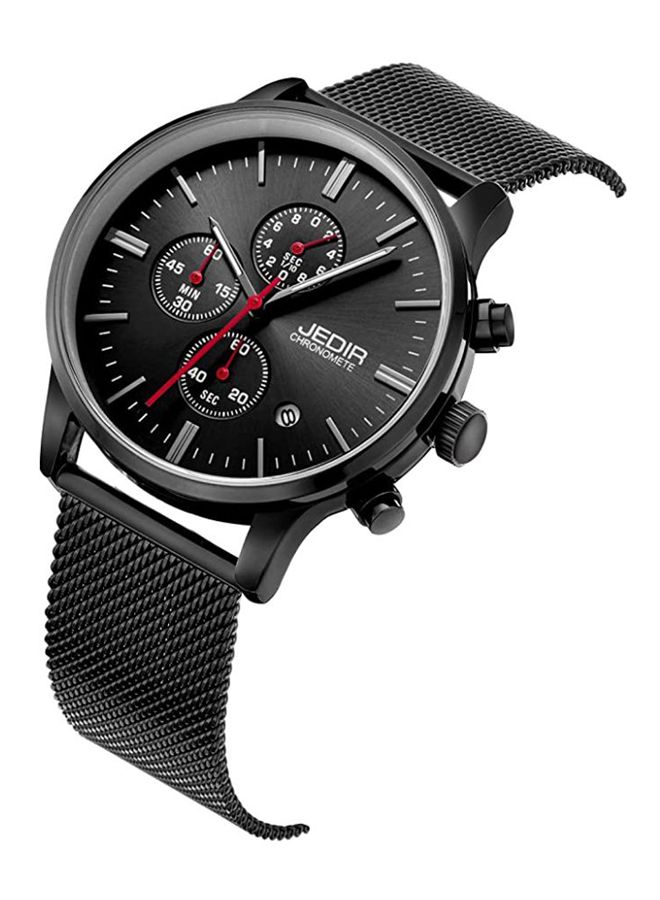 ميجر ساعة كرونوجراف مضادة للماء طراز MS2011G/BK-1 للرجال - Image 2