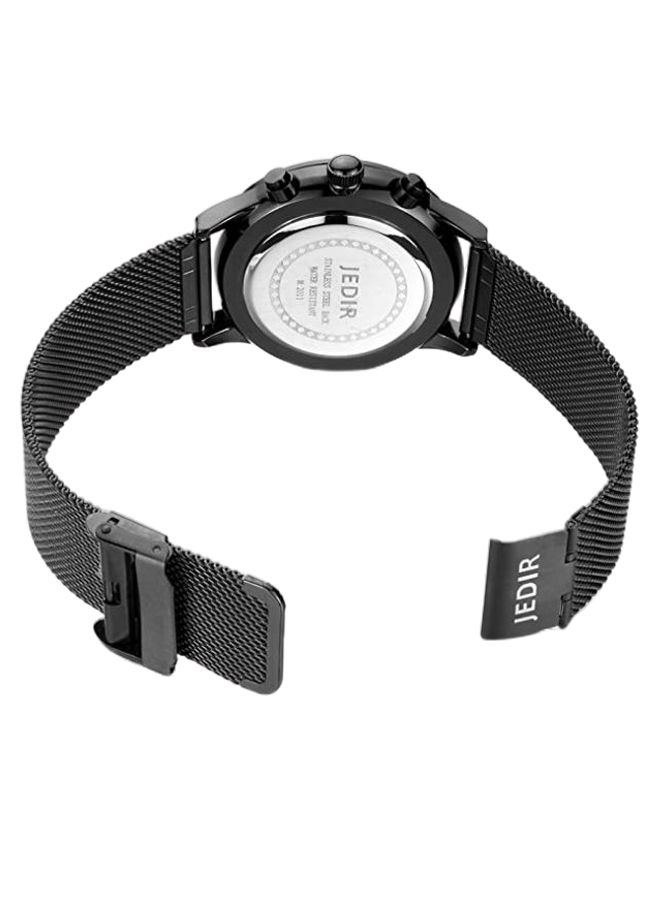 ميجر ساعة كرونوجراف مضادة للماء طراز MS2011G/BK-1 للرجال - Image 3